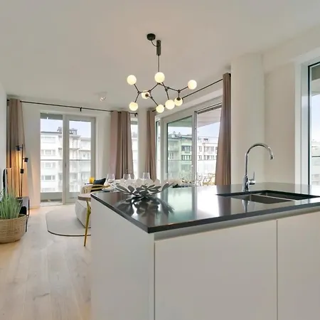 Apartament Huswell - Bright, Modern With Terrace Near Ostenda